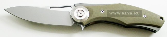 Нож складной Green Thorn сталь D2 (оливковый)