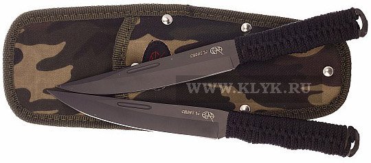 Нож метательный Pirat 0821B Спорт 16 набор 2 штуки